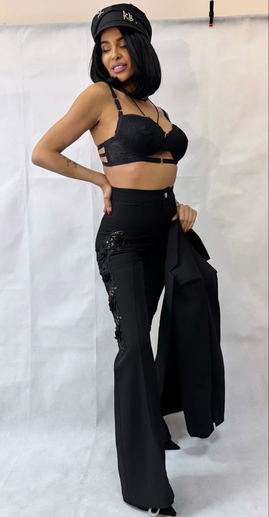 Black Rose Trousers