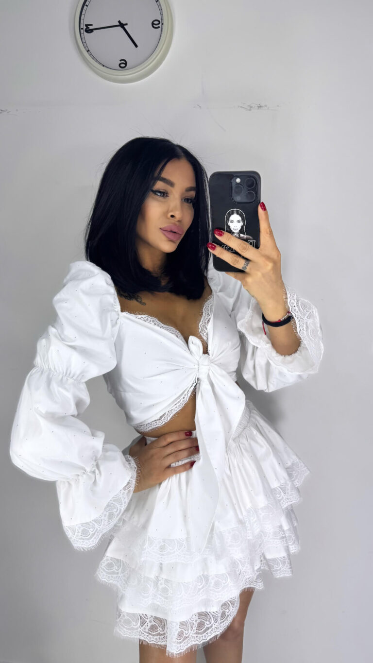 Сет Diamonds 💎 Бял