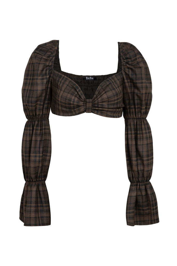 Mocha Romance Top