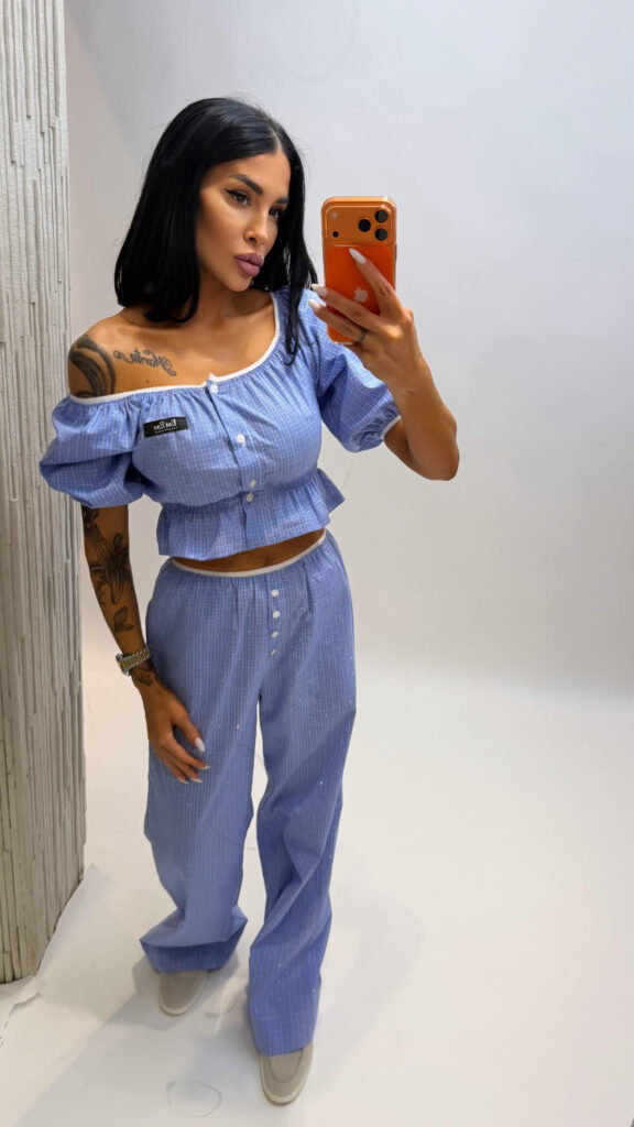 Riviera Blue Top