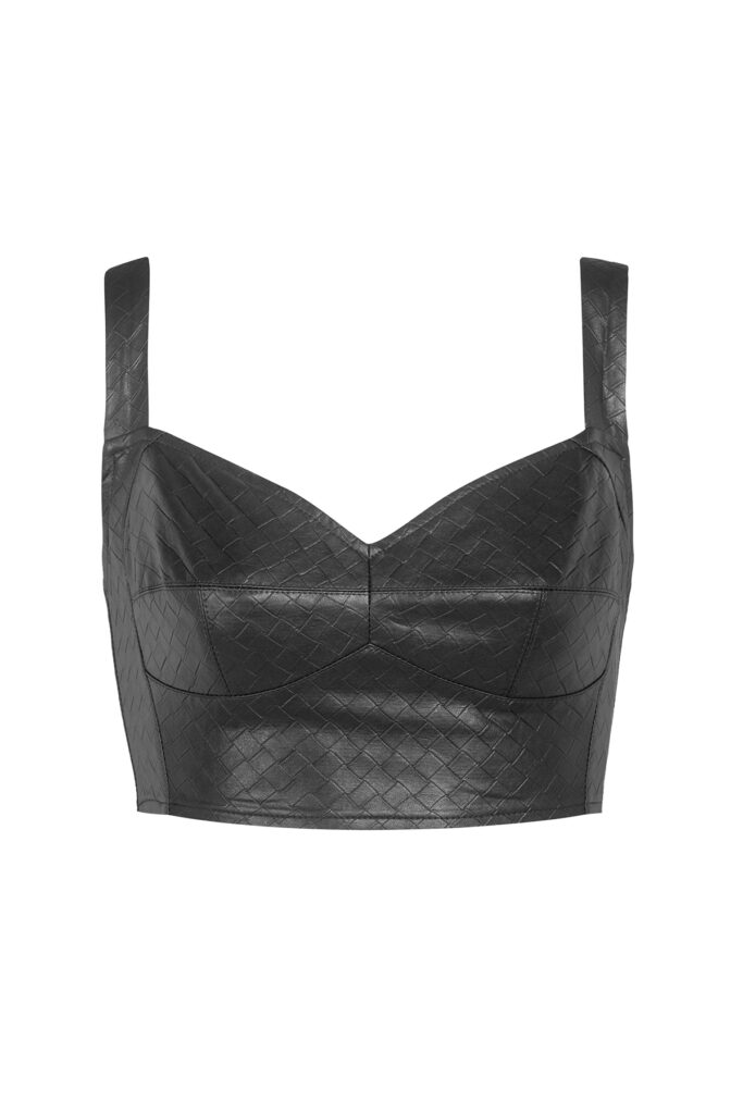 Leather Bustier